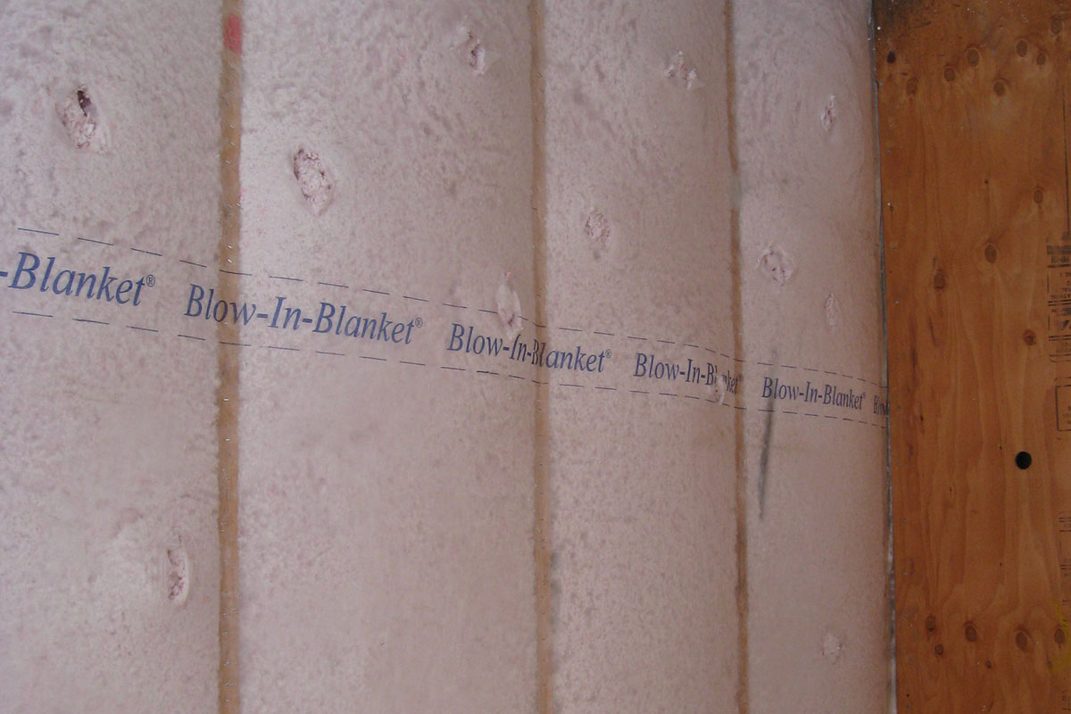 What Is Blownin Netting Insulation System?