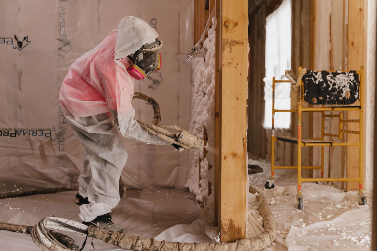 How Thick Should Spray Foam Insulation Be?
