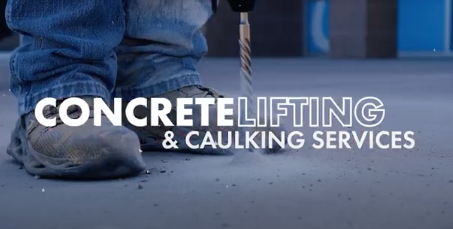 concrete lifting and caulking